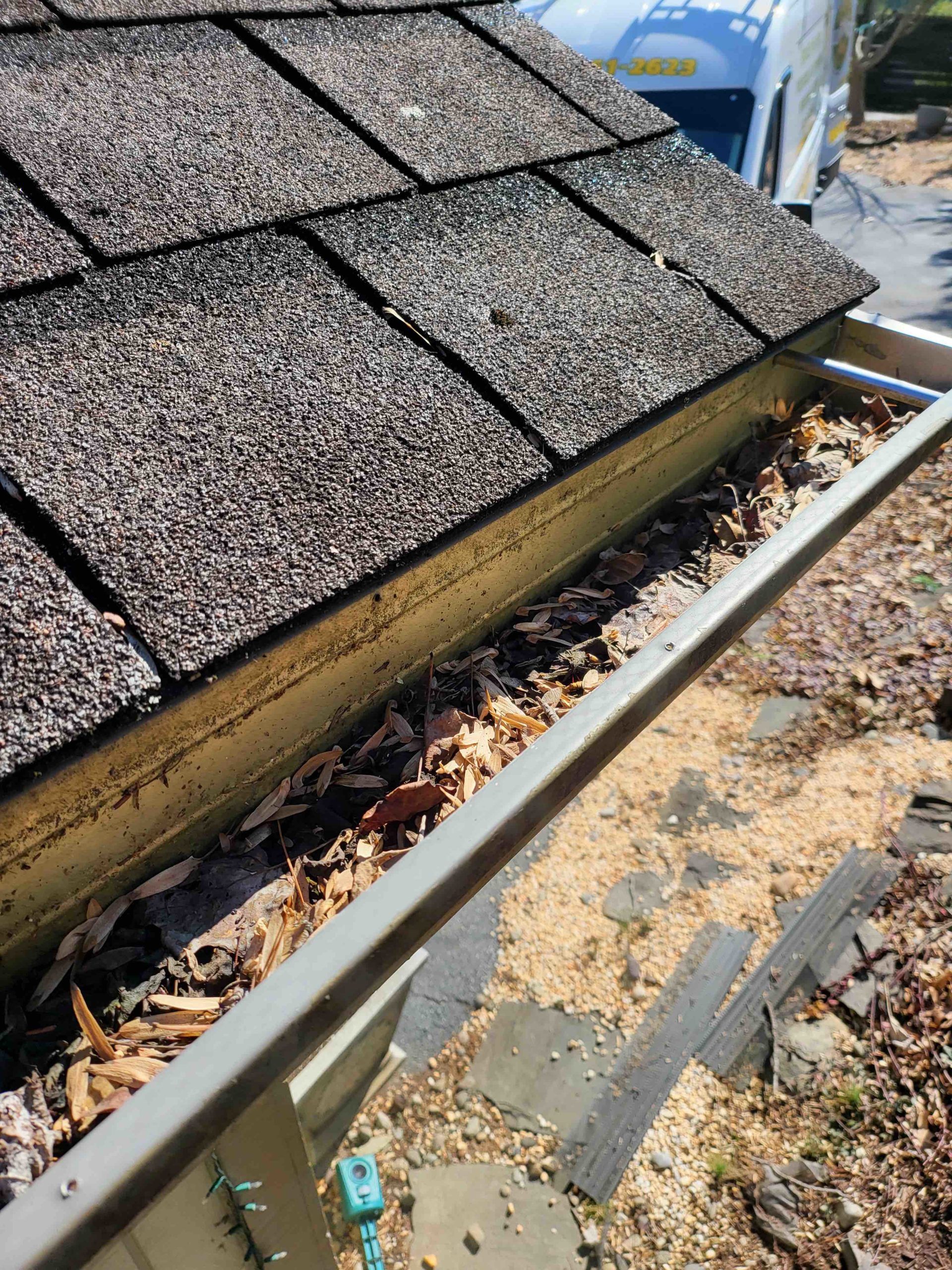 Downspout flushing — WV